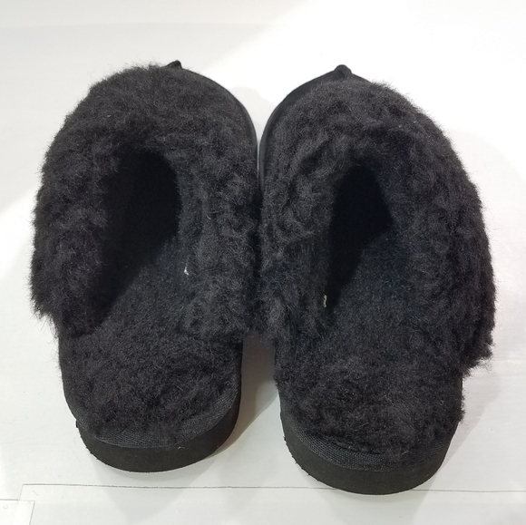 PAWZ BY BEARPAW WOMEN'S MARGARET SLIPPERS BLACK SIZE 8 A5 - Picture 4 of 11